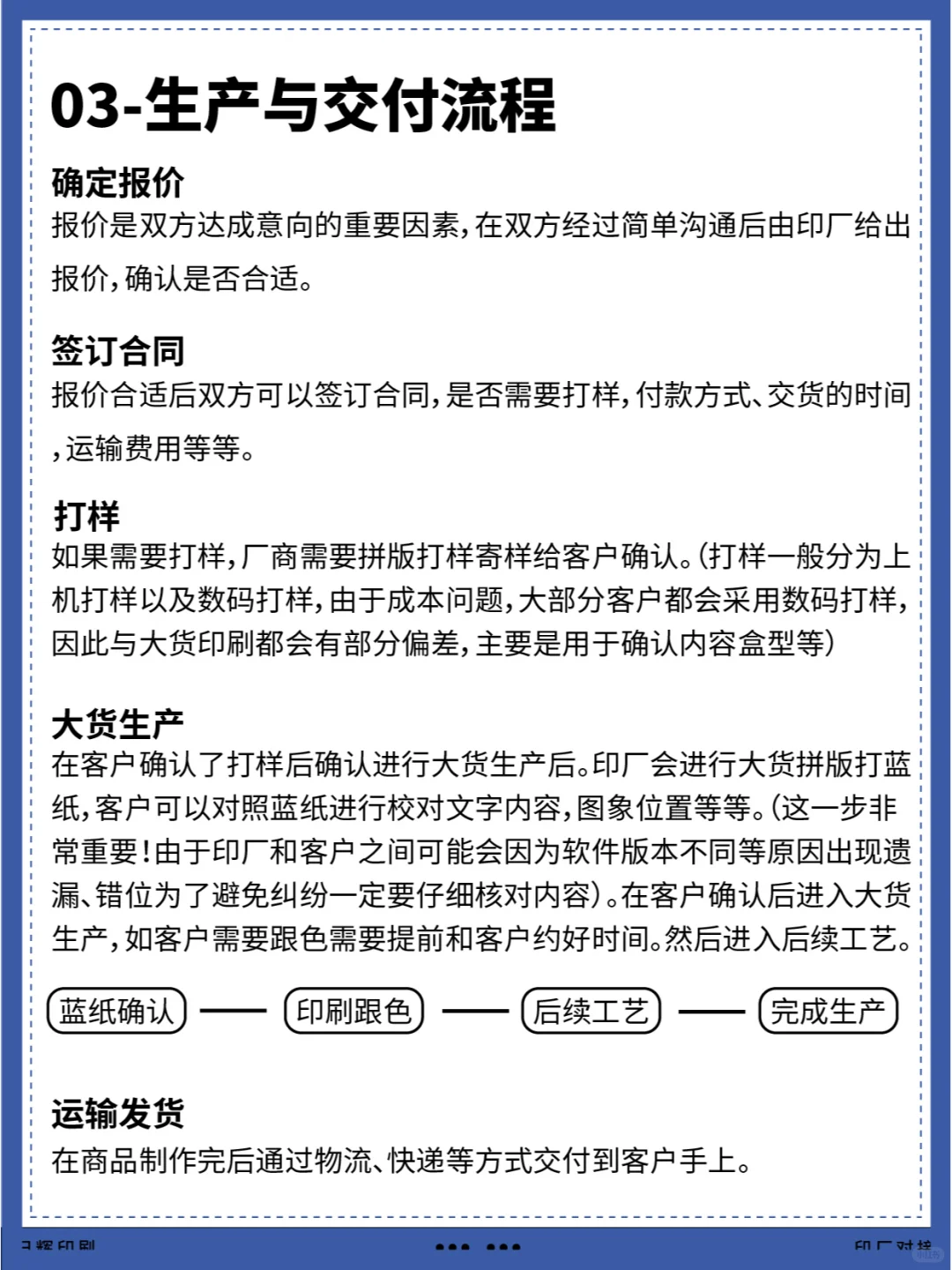 【工厂对接流程】如何与印厂对接看这里