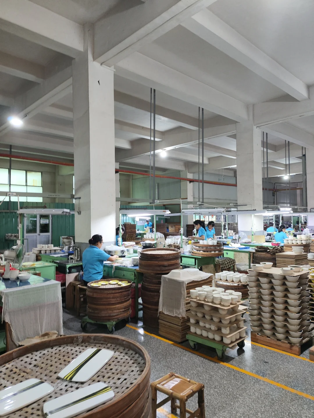 实践体验33-1:Day5-2-参观现代化陶瓷车间