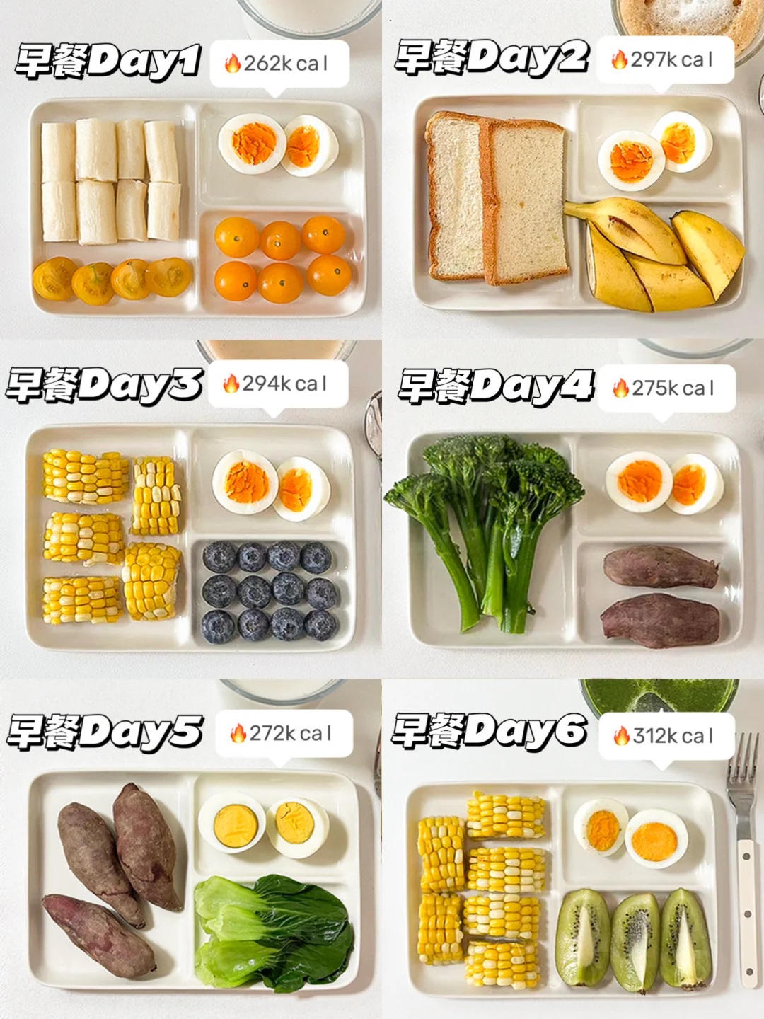 ?6款低卡高蛋白早餐合集?♀️懒人版✨