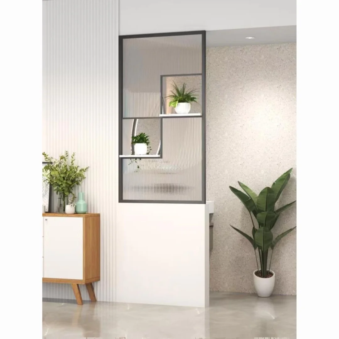 长虹玻璃隔断235元一平方，款式多多