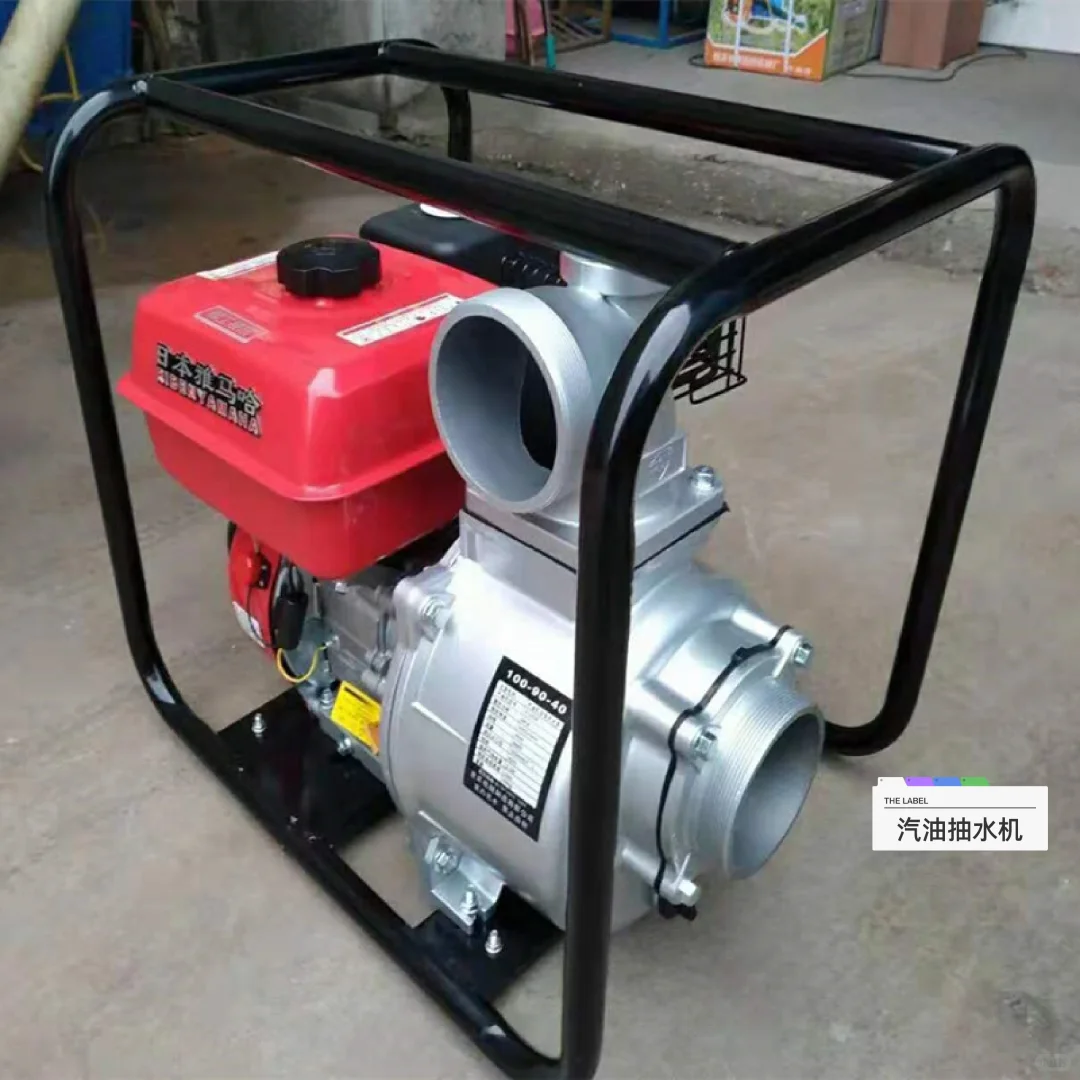 农田菜园灌溉汽油抽水机排涝