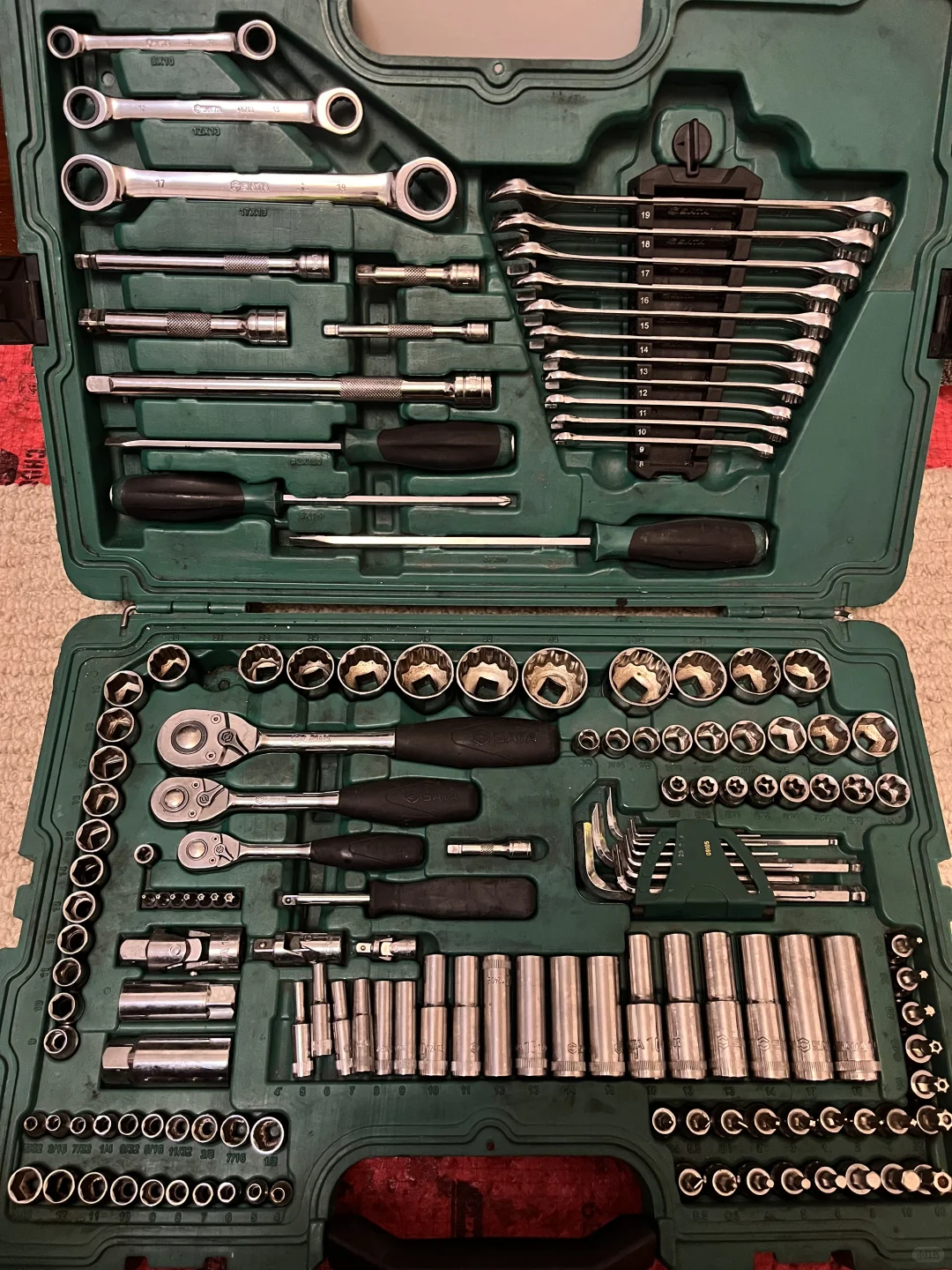 SATA世达工具，修车工具套装悉尼二手工具