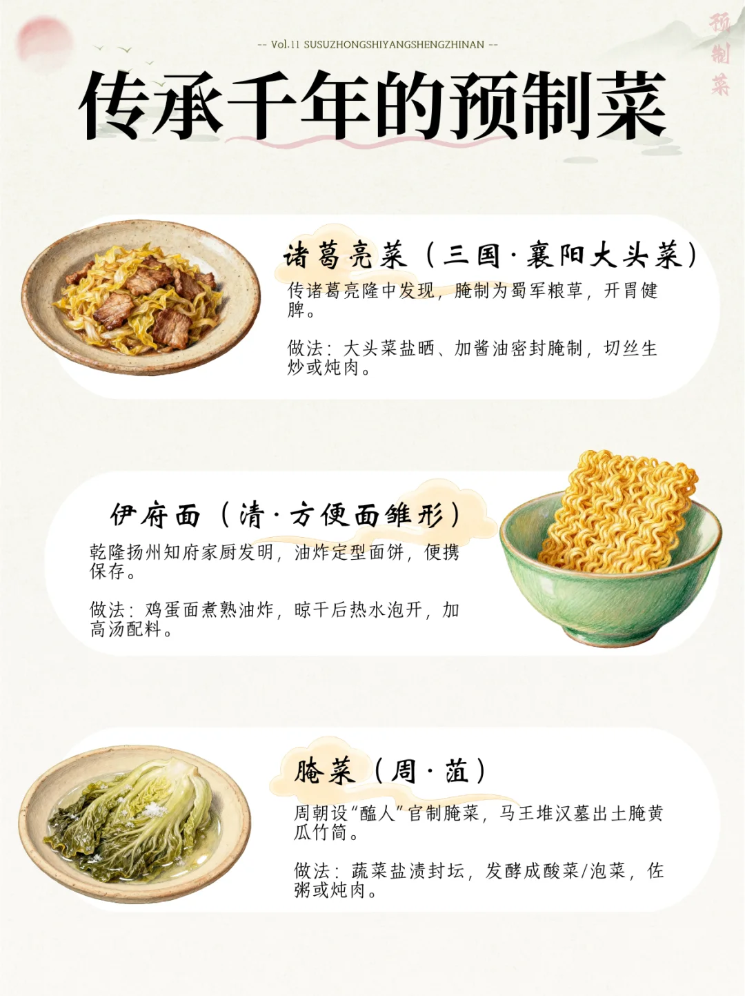 震惊！古人早就吃上预制菜了？！