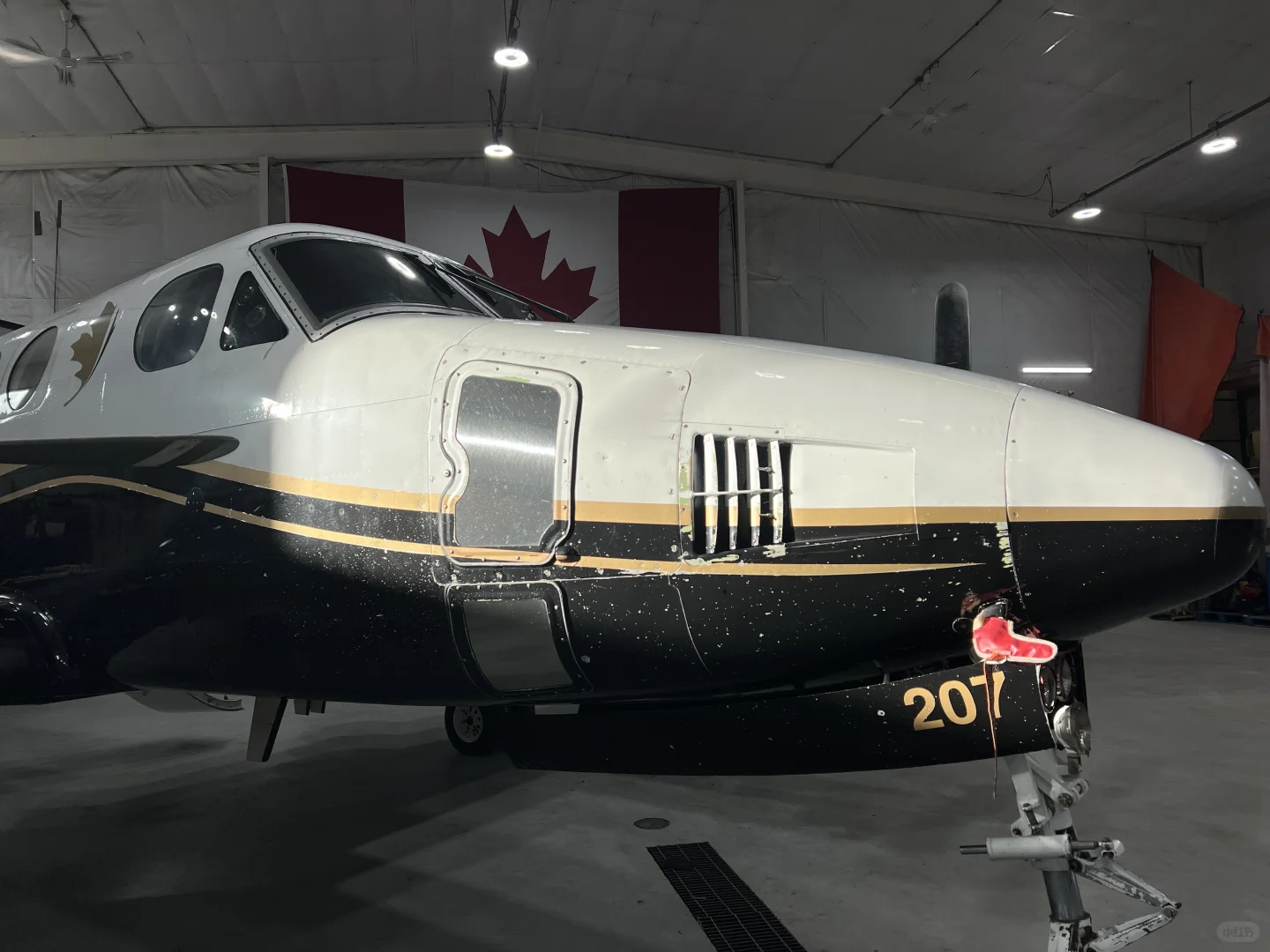 在加拿大第三年,我来到小镇上修飞机