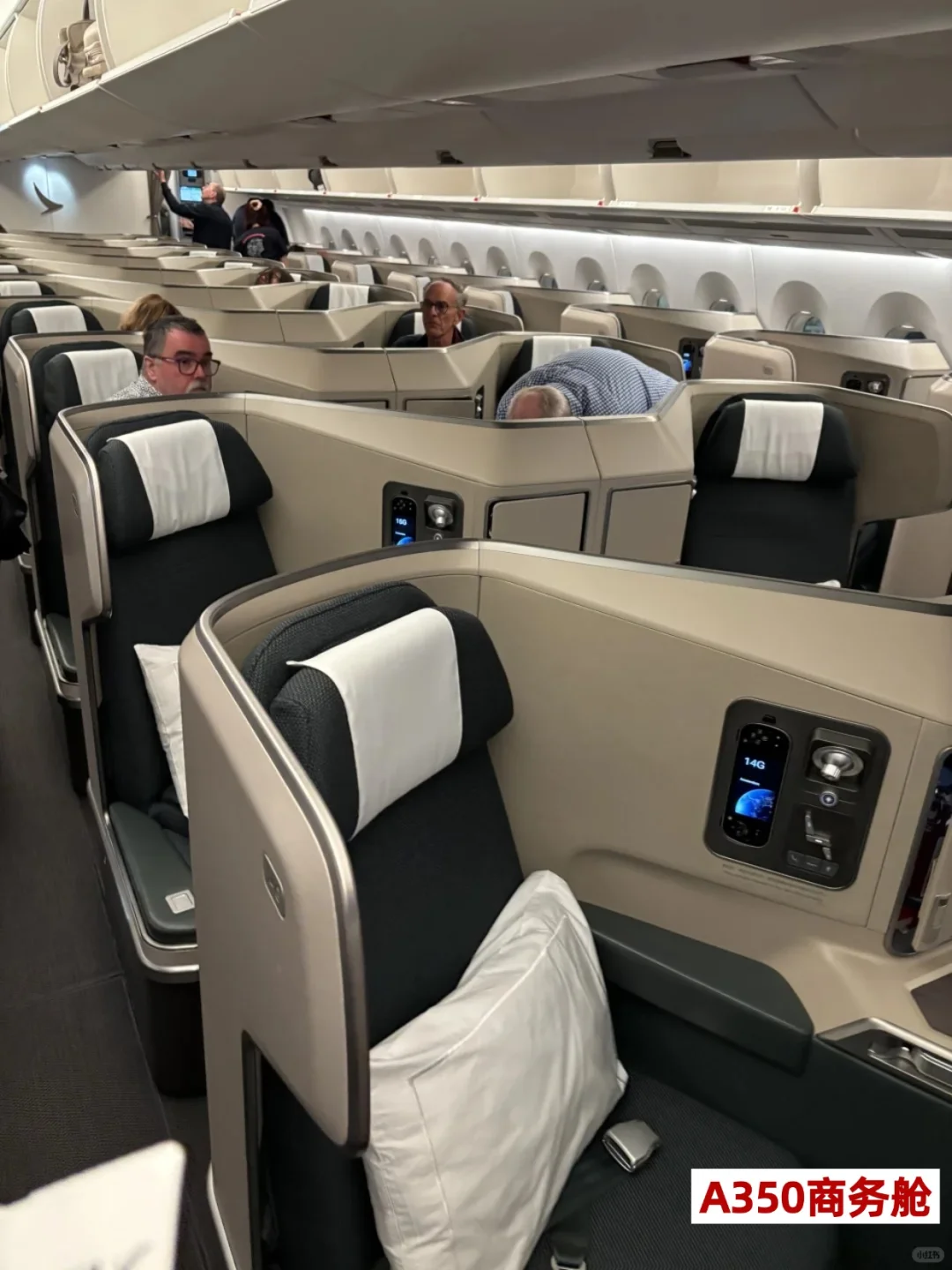 宽体机和窄体机上的商务舱差别真的太大了!