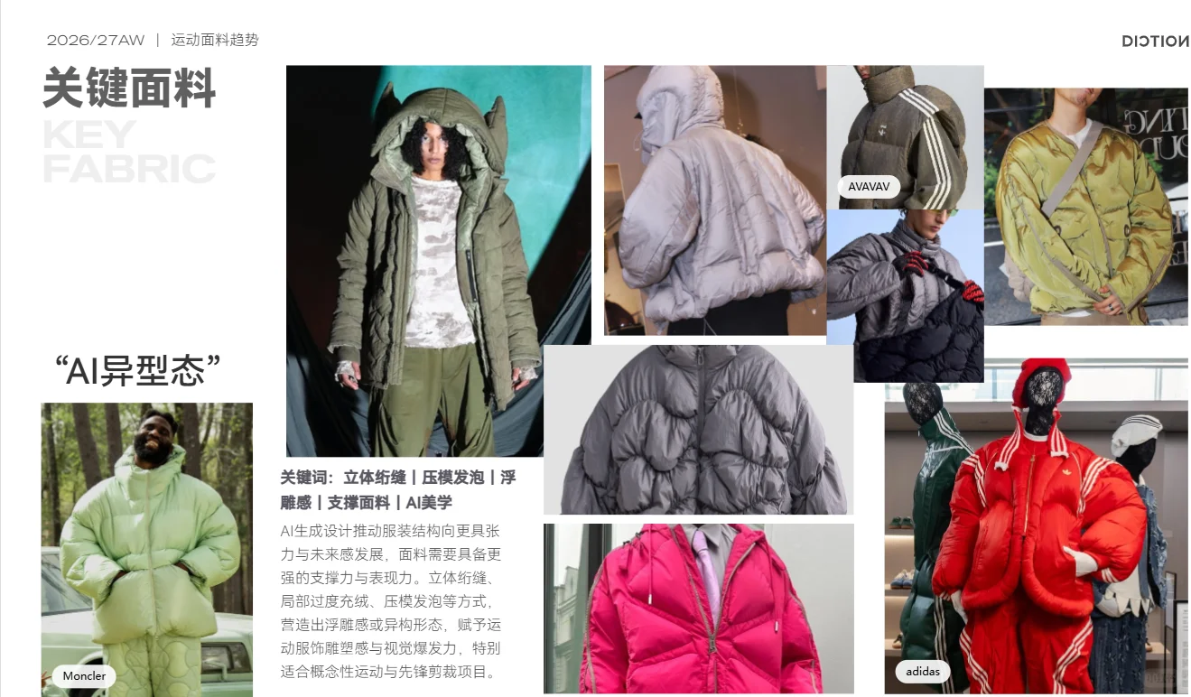 服装面料趋势：户外运动