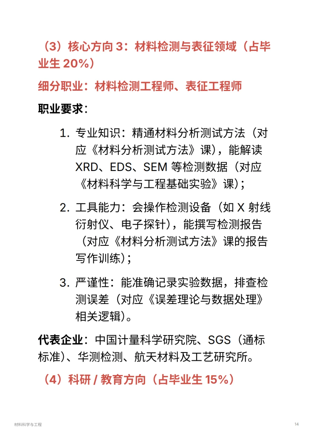 材料科学与工程｜华为 / 宁德时代抢着要