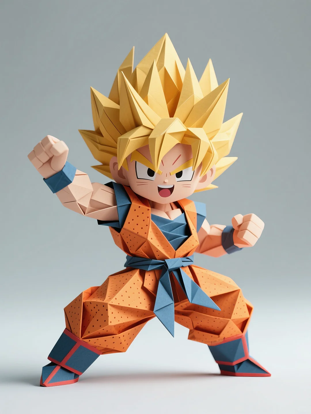 一些折纸风格的动漫人物丨AI绘画丨30集