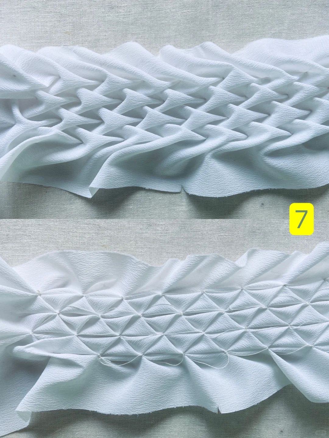 面料再造系列～肌理褶皱（6～10）总结