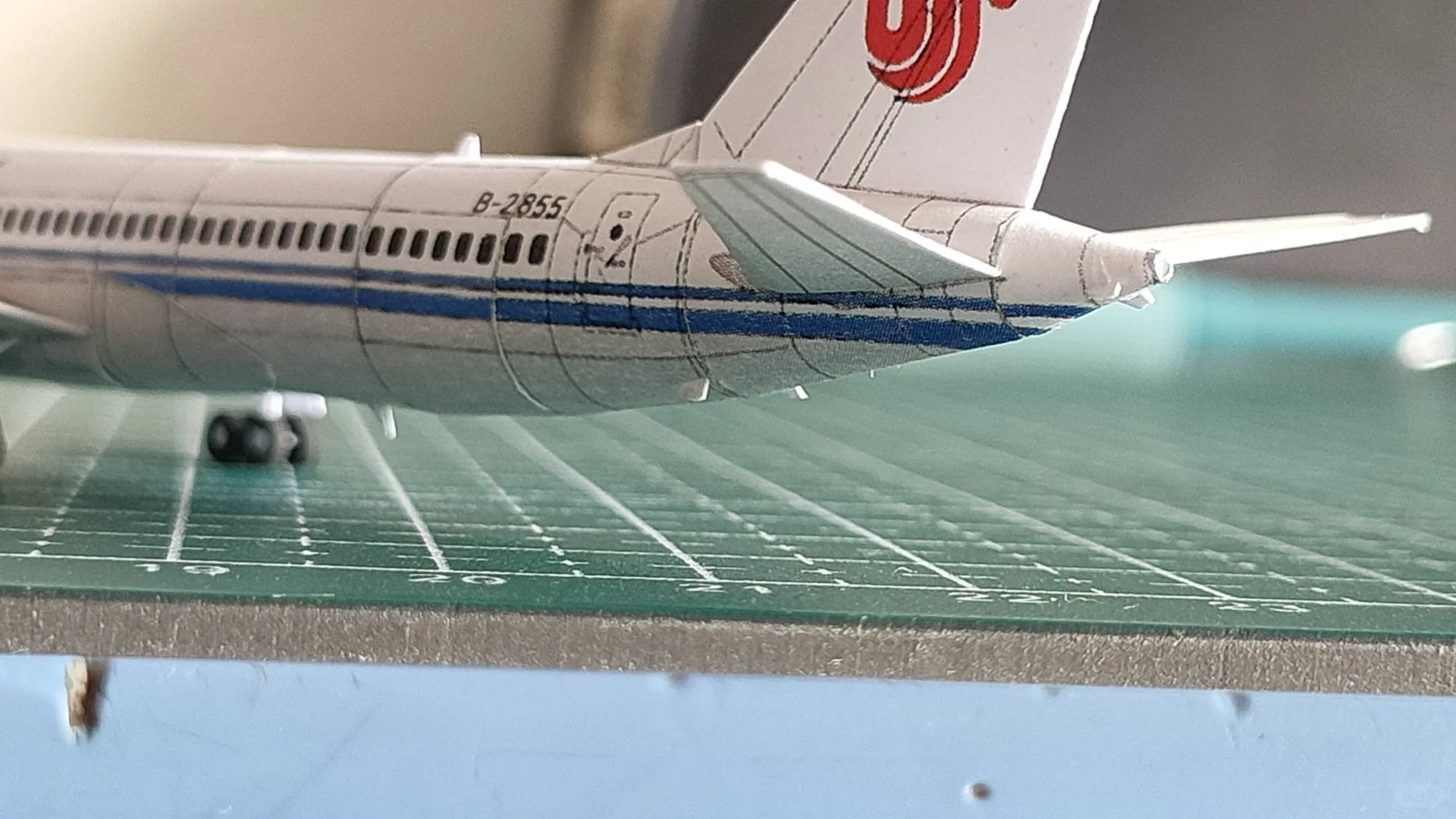 【纸模】国航757-200，B-2855