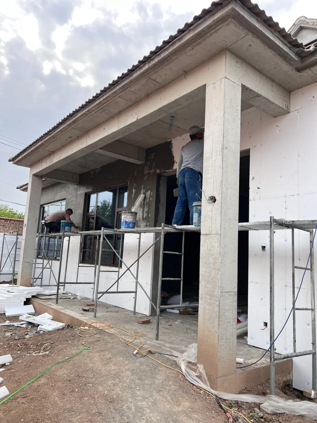 农村自建房做保温