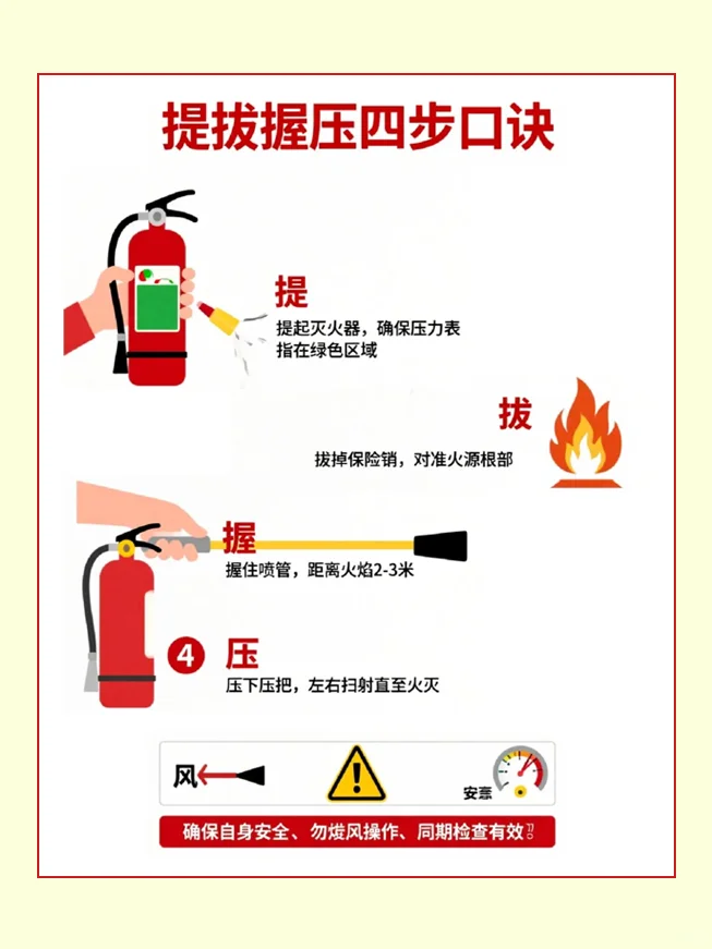 物业常见消防器材及设施
