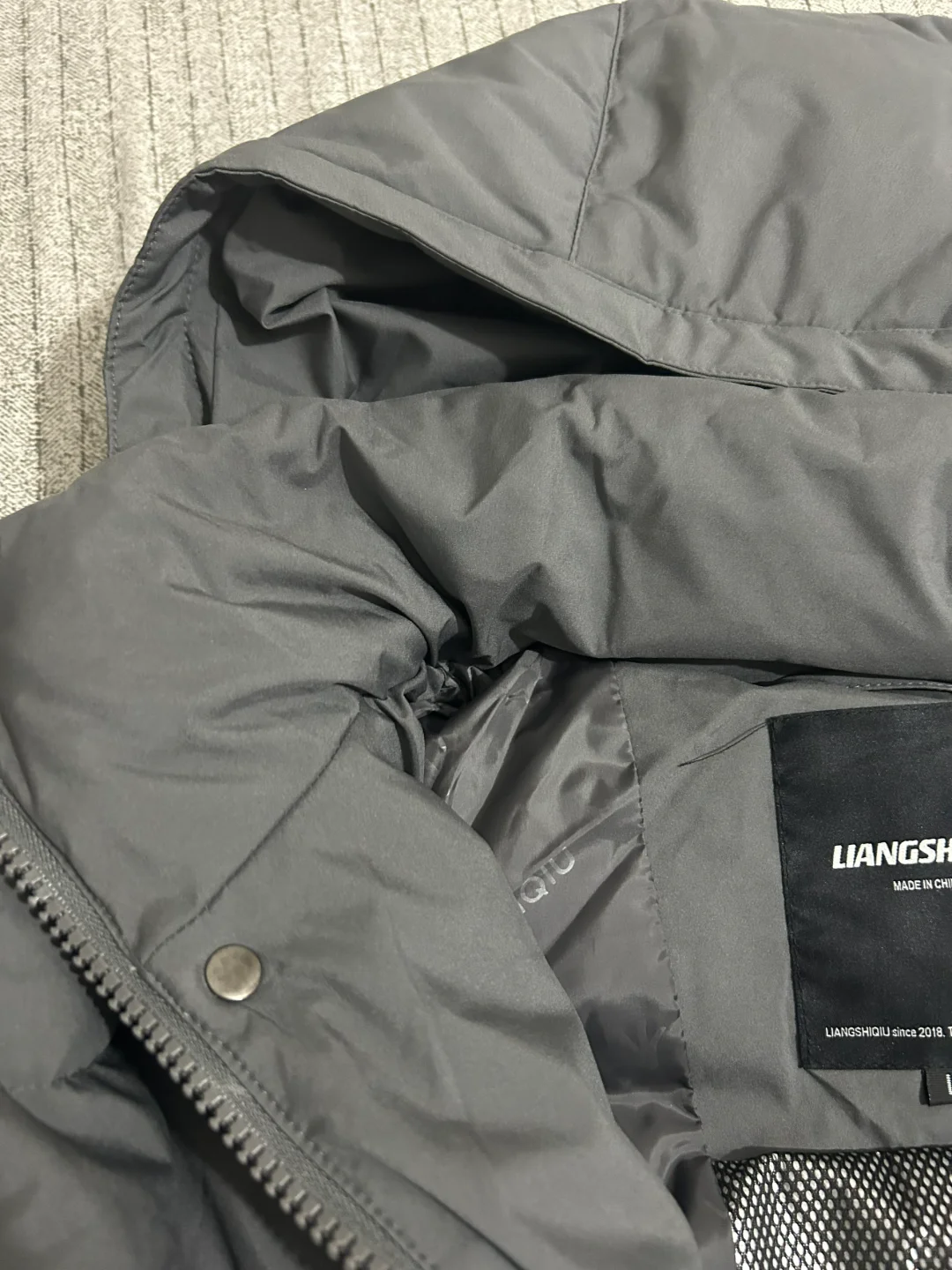 长款羽绒服鸟鸟和秋秋已经到货，细节对比