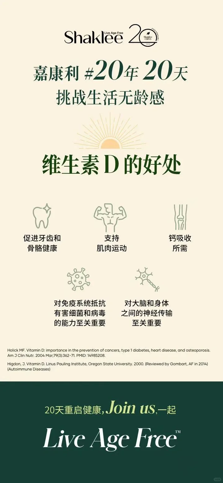 #20年20天维生素矿物质的秘密