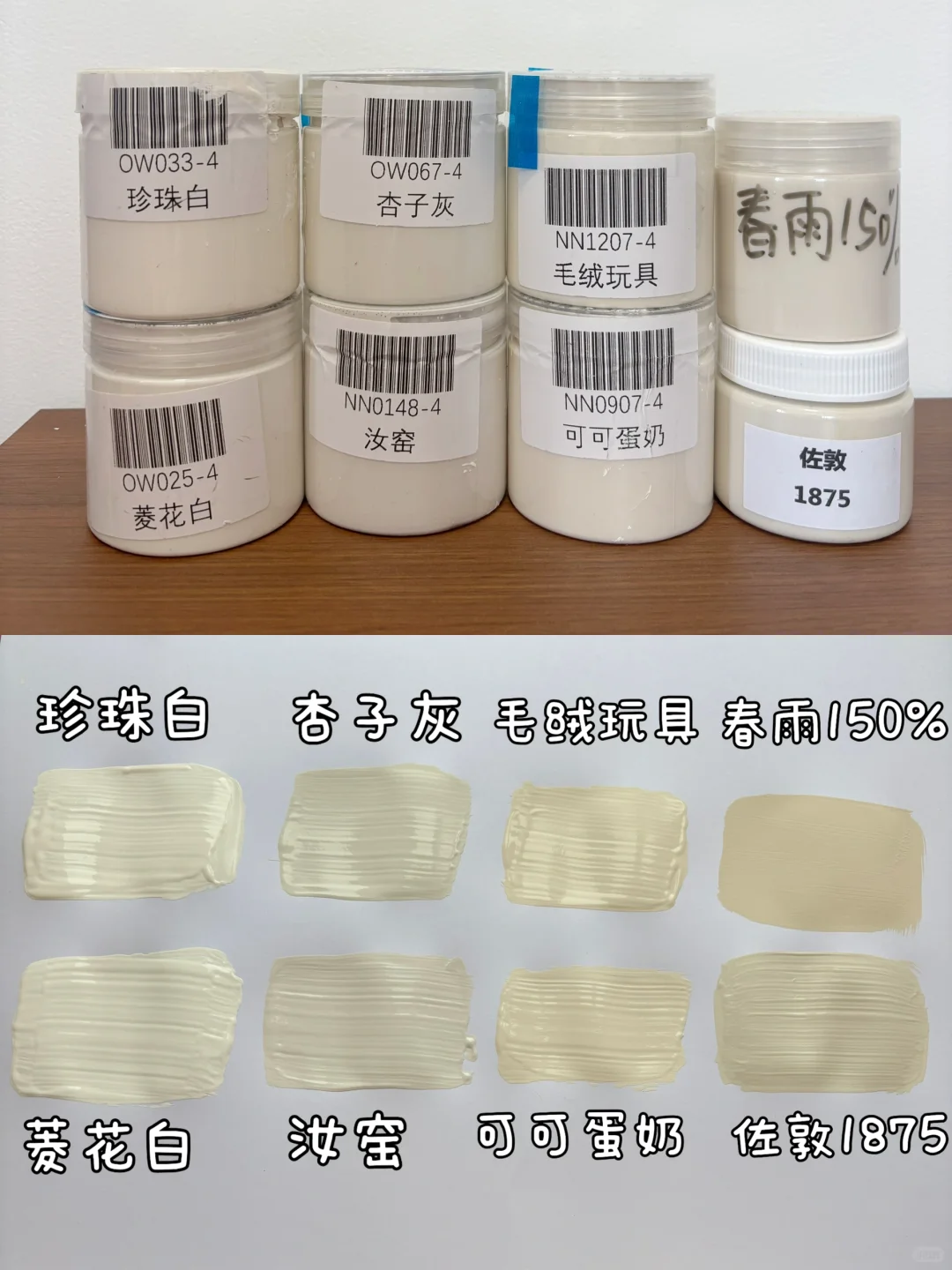 8种热门乳胶漆试色｜?附赠试色卡