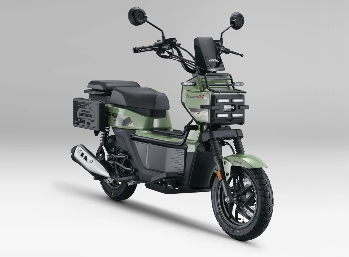 新大洲本田squarex125上市了