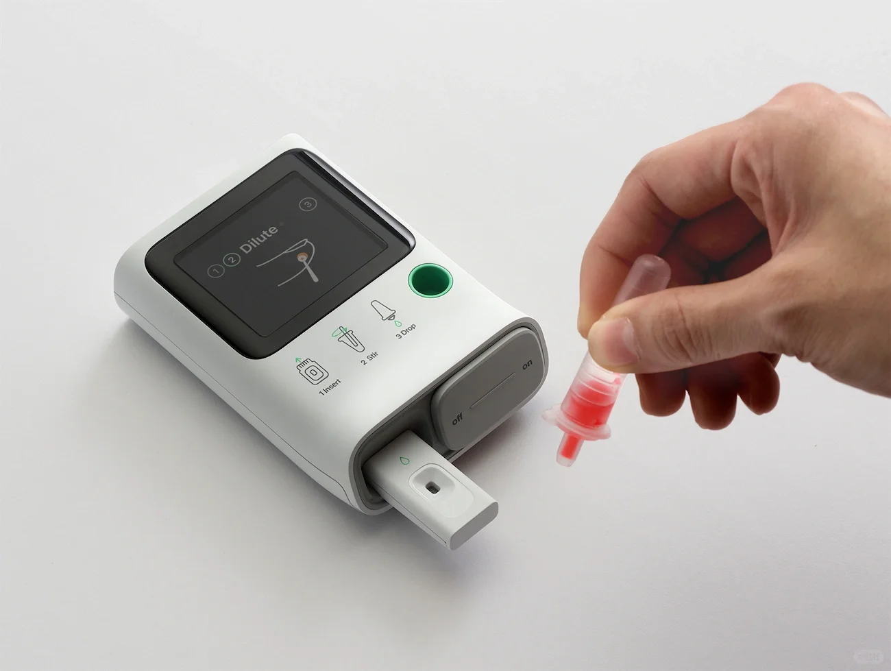 手持医疗检测设备造型案例