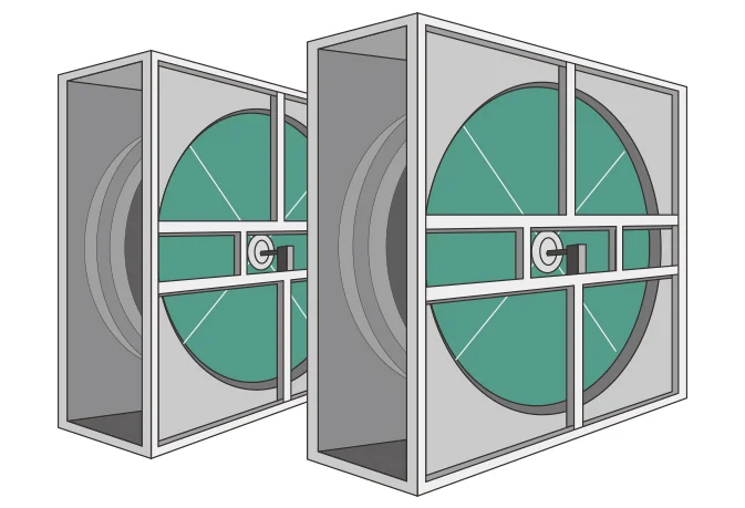 分享环保设备图片系列-沸石转轮吸附图片