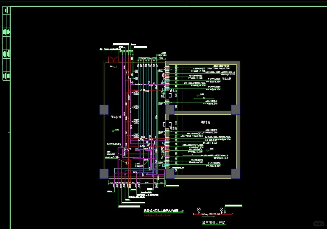 水电消防设计(电气、给排水、暖通、建筑)