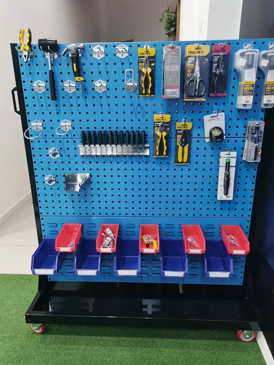 车间工具整理架 挂工具还得是它?????