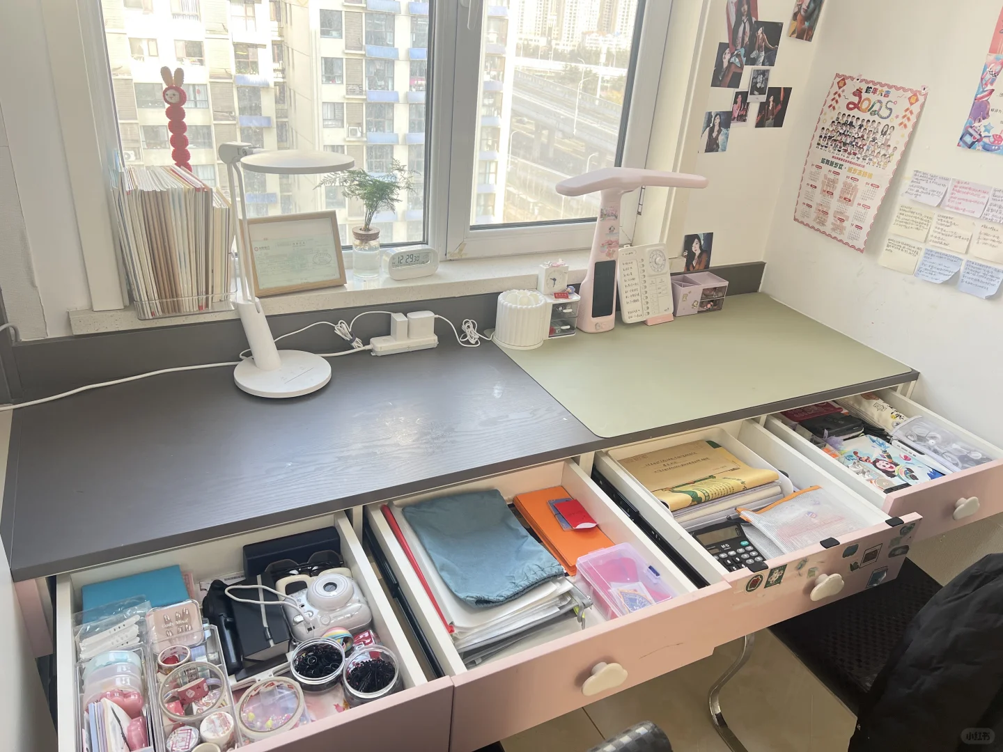 学习桌的整理收纳