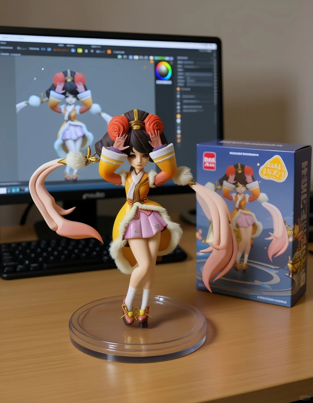 安琪拉手办来啦，你觉得好看吗？