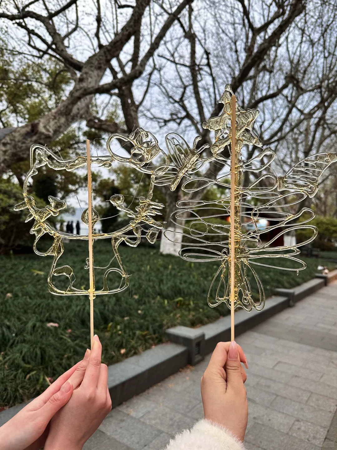 糖画体验 第一次出手就让老板失业