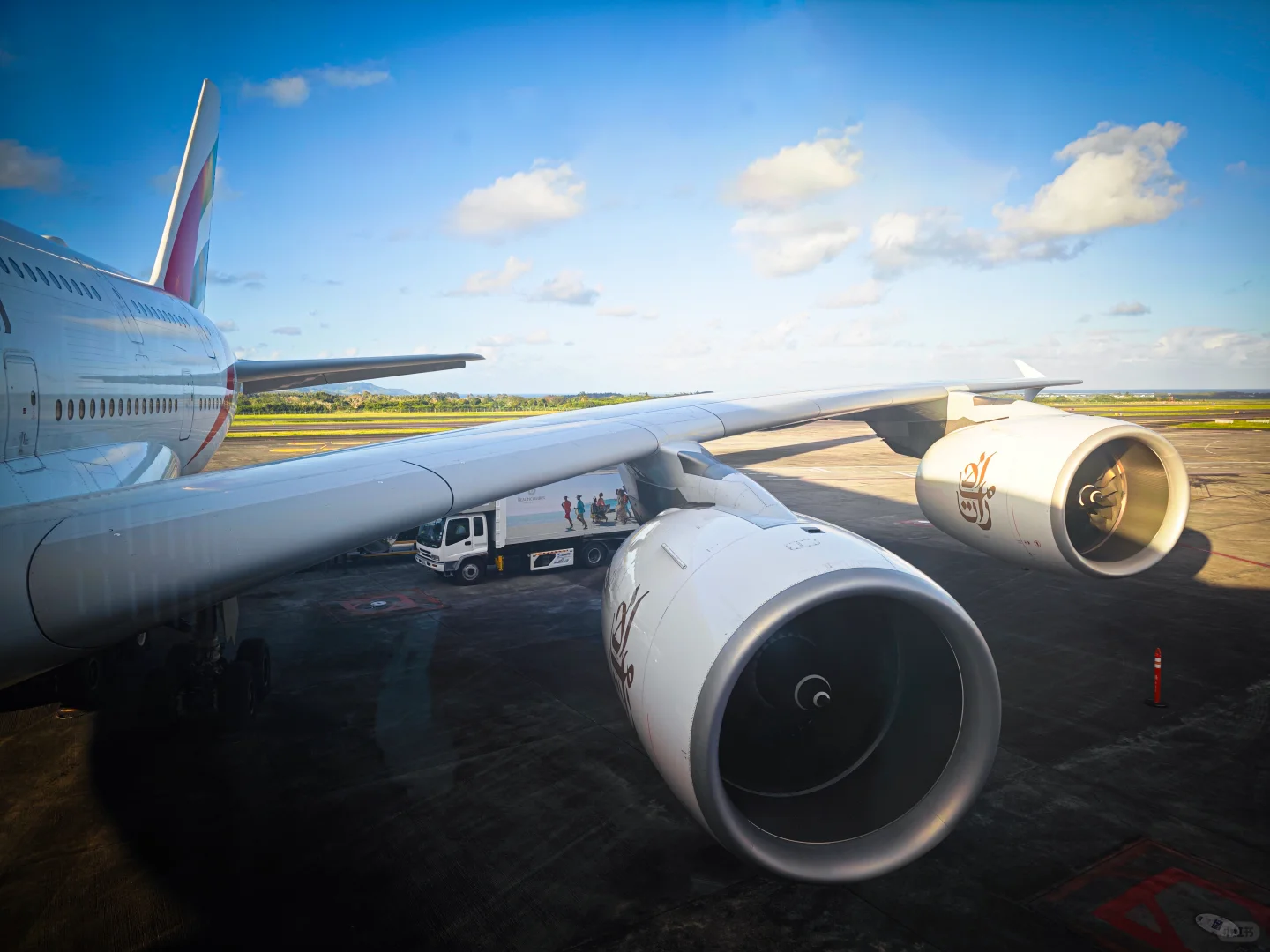 幸运再次乘坐全球最大宽体客机A380