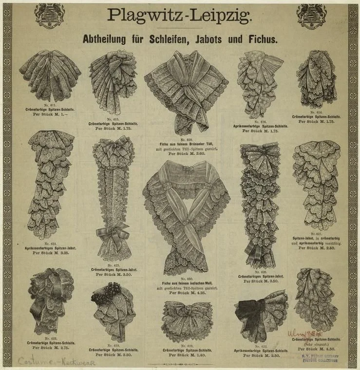 工艺｜古典立体褶皱工艺图鉴立构