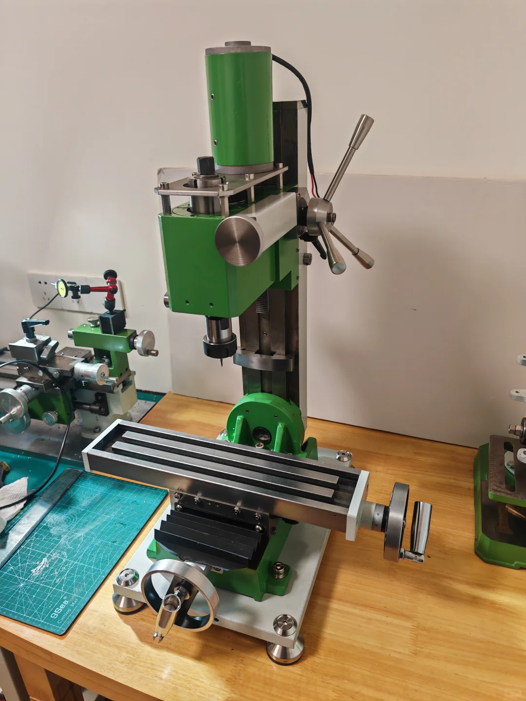 一台废旧铣床的新生