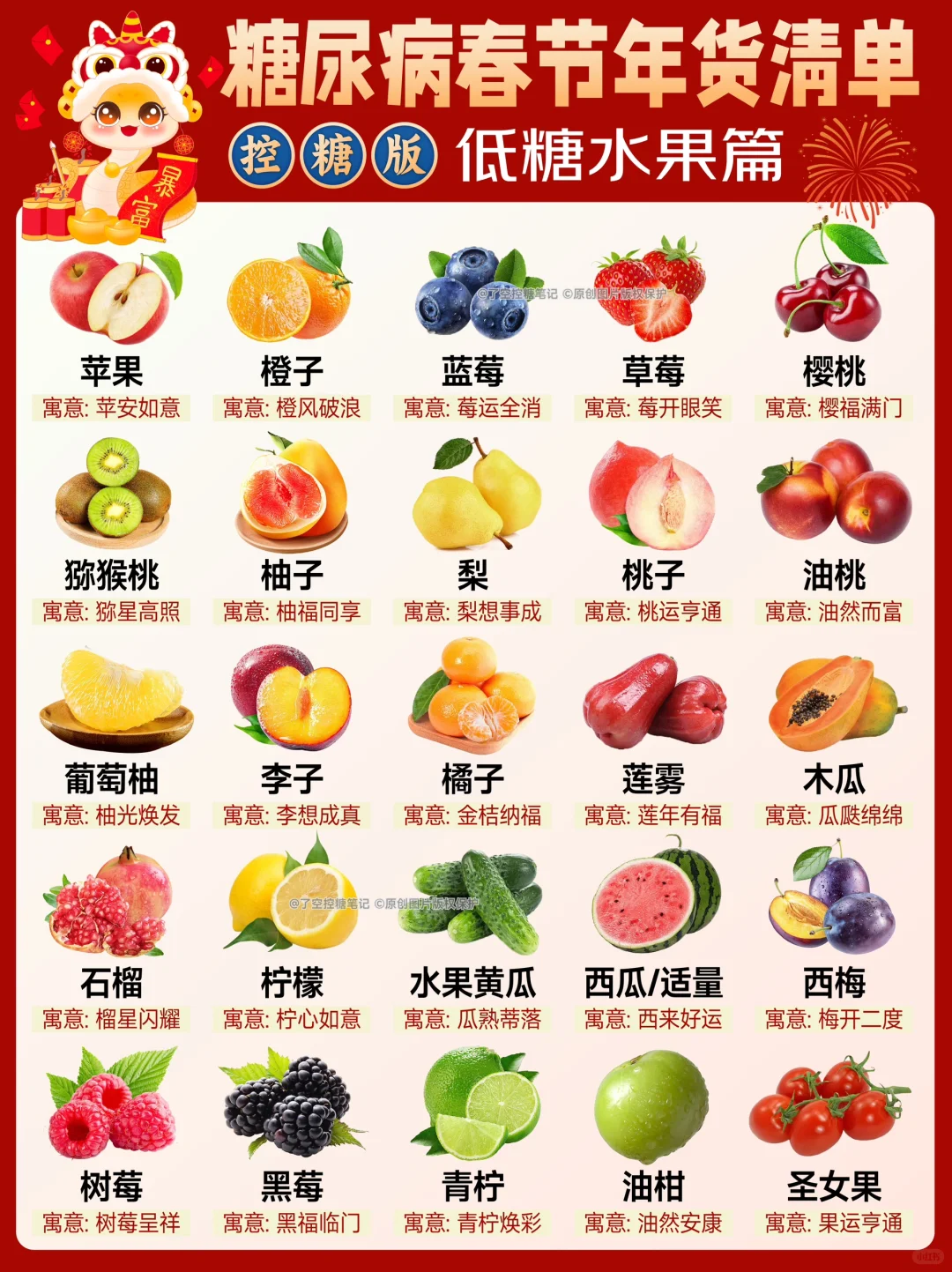 ?2025春节“糖尿病年货”清单?抓紧备起来?