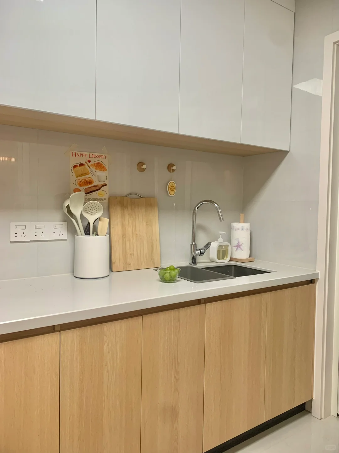 全屋柜子2.4W+奶油原木风安全下车