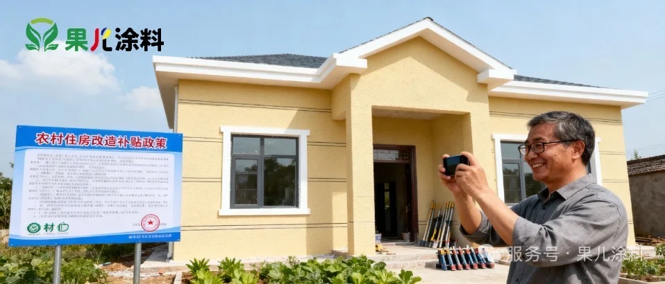 果儿涂料，一款可以用在室内的仿石漆