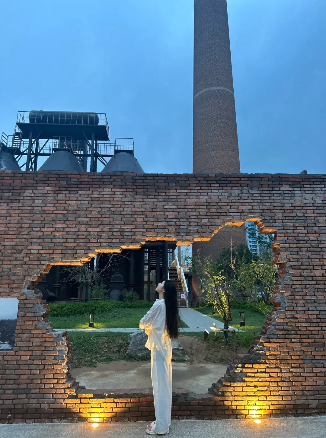 济宁邹城|铁合金厂工业风公园?