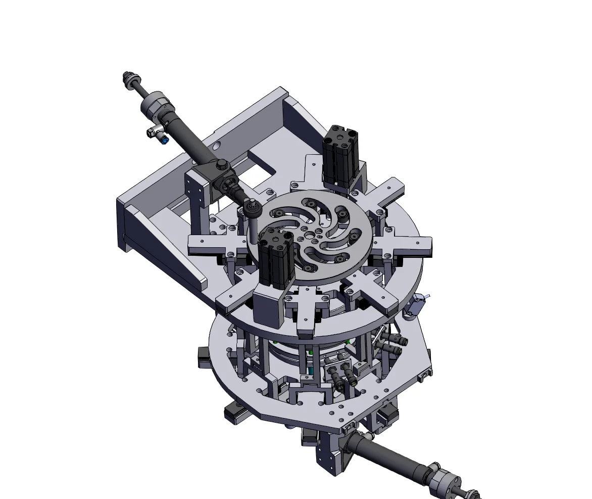 同心收紧工装夹具