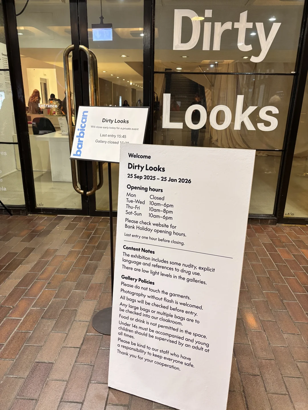 ??伦敦看展|Barbican新展「Dirty Looks」?