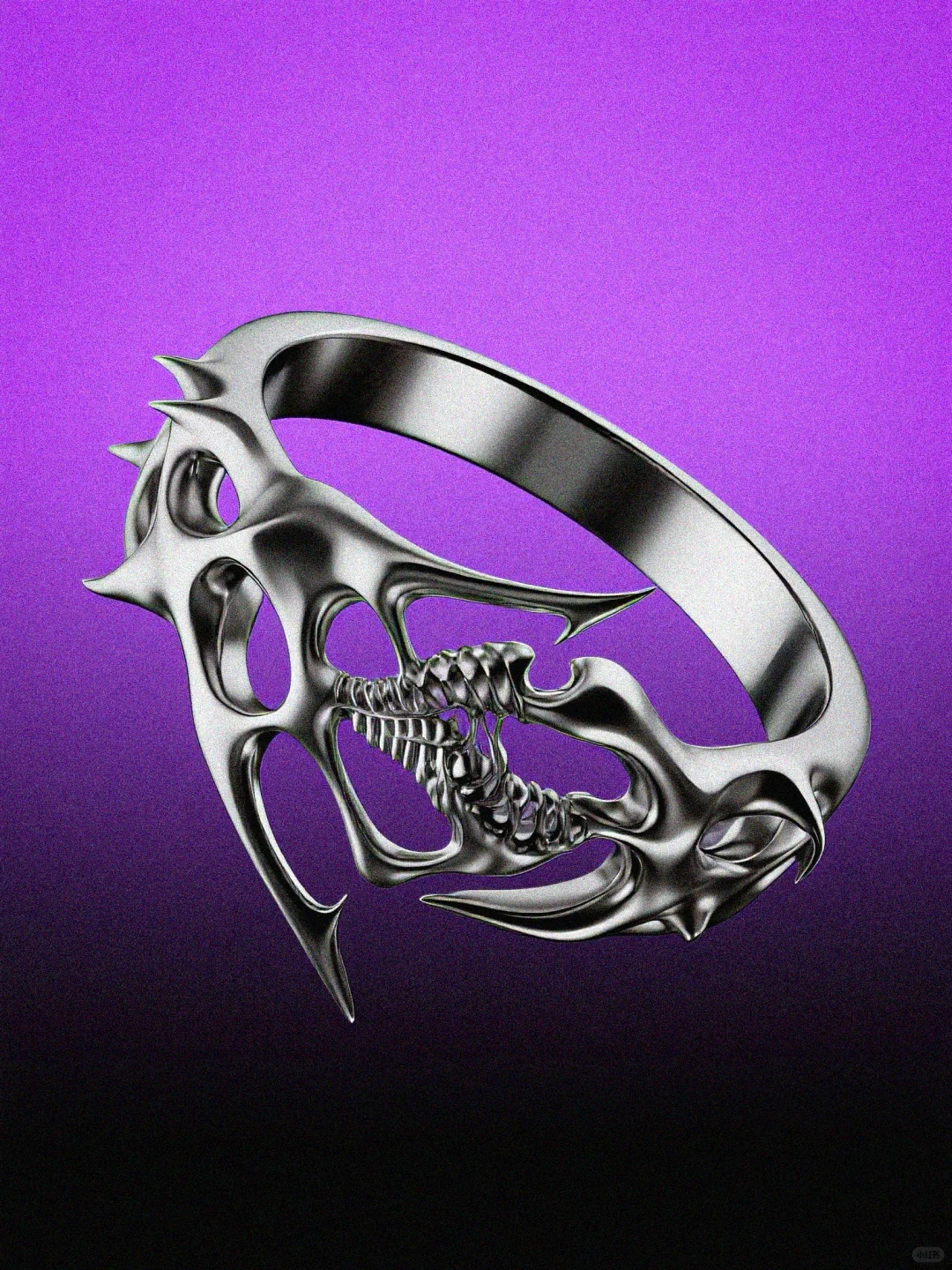 AIGC骨骼体 | 肆意生长的金属?