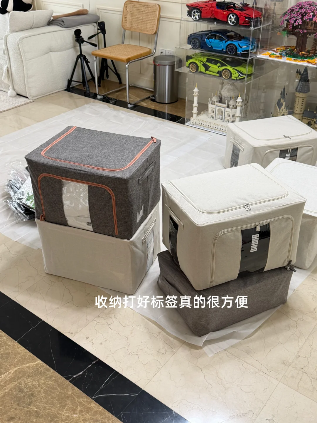 衣帽间秋冬换季断舍离|开放式衣橱也很整齐