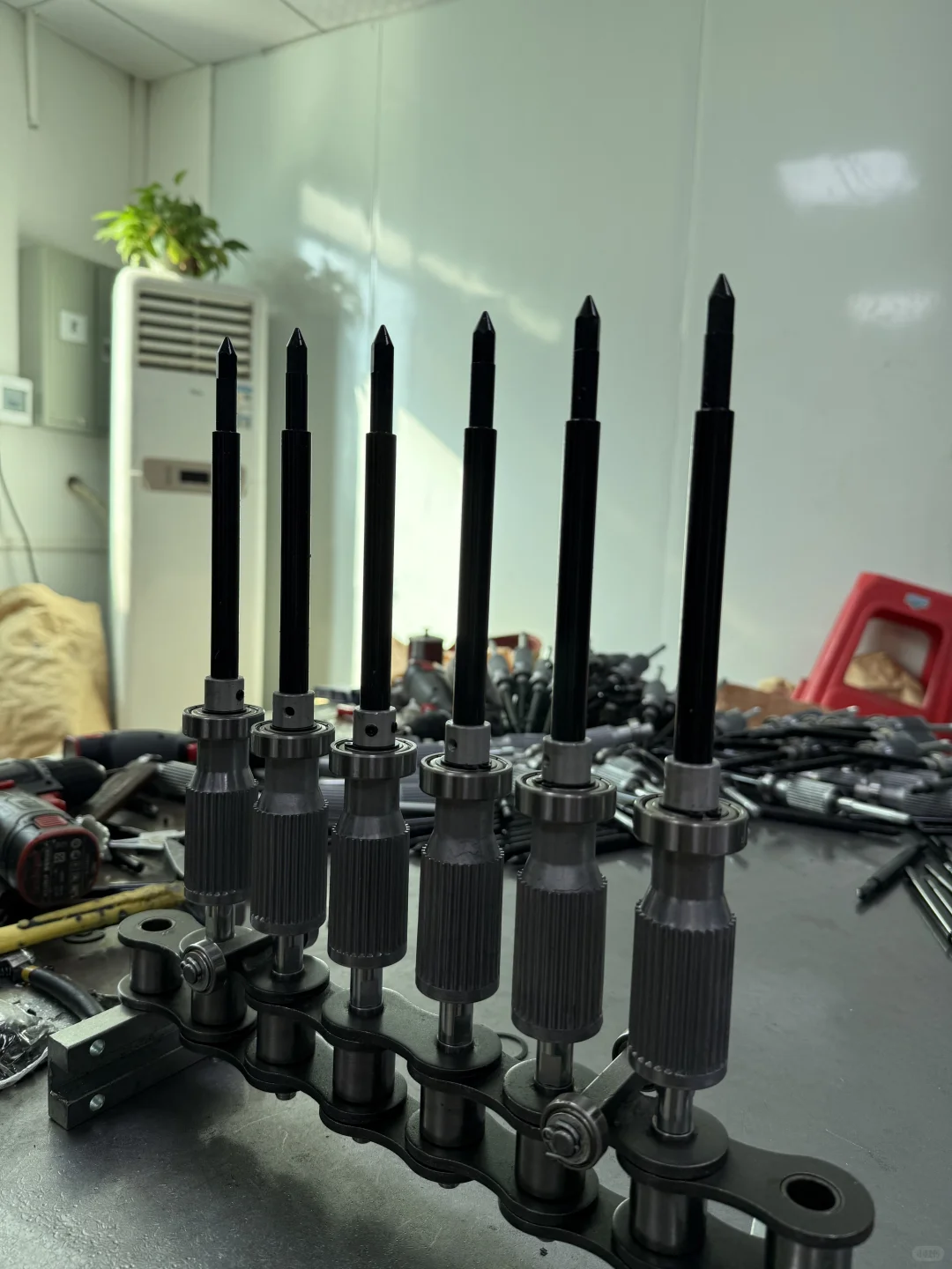 喷涂地轨线传动配件