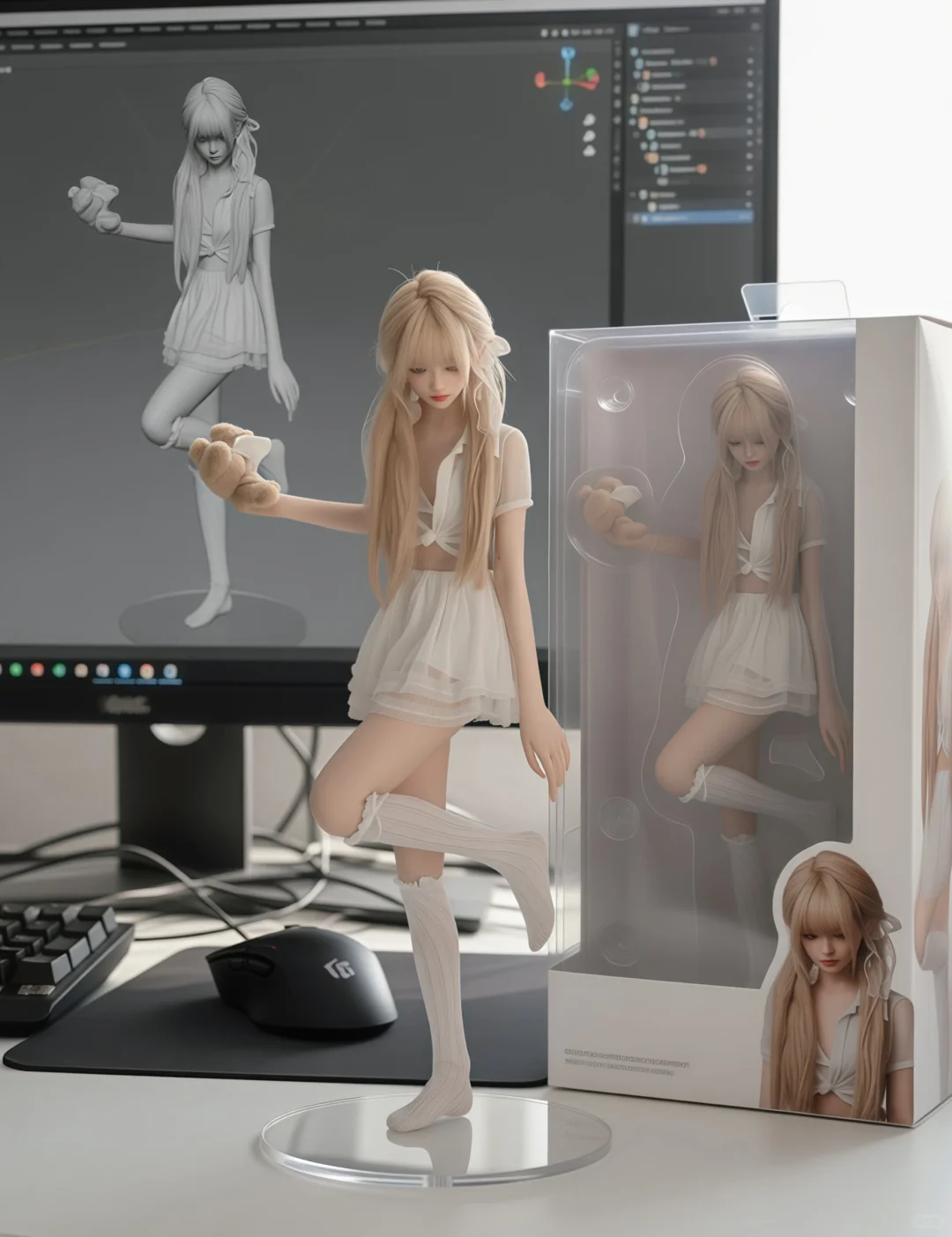 一键出!大学生自己的真人手办!