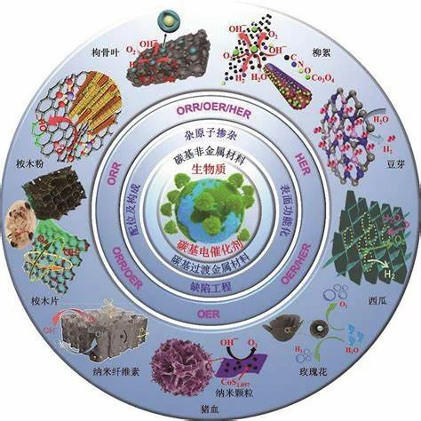 生物质基电催化材料