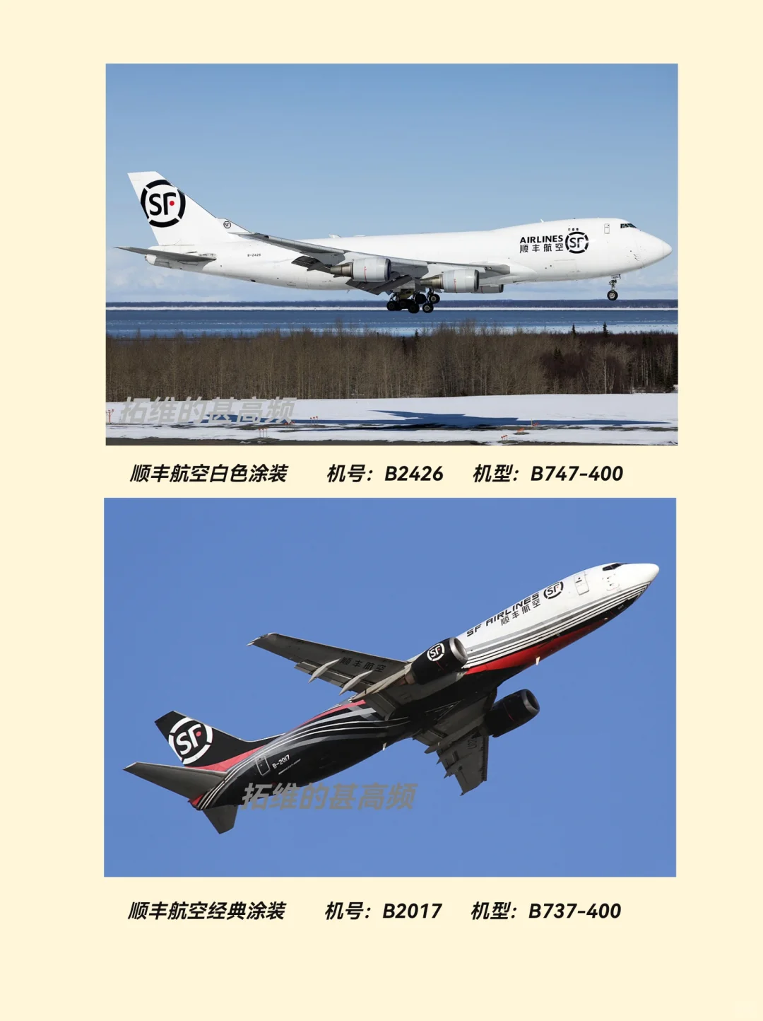 每天认识一个航空公司|顺丰航空