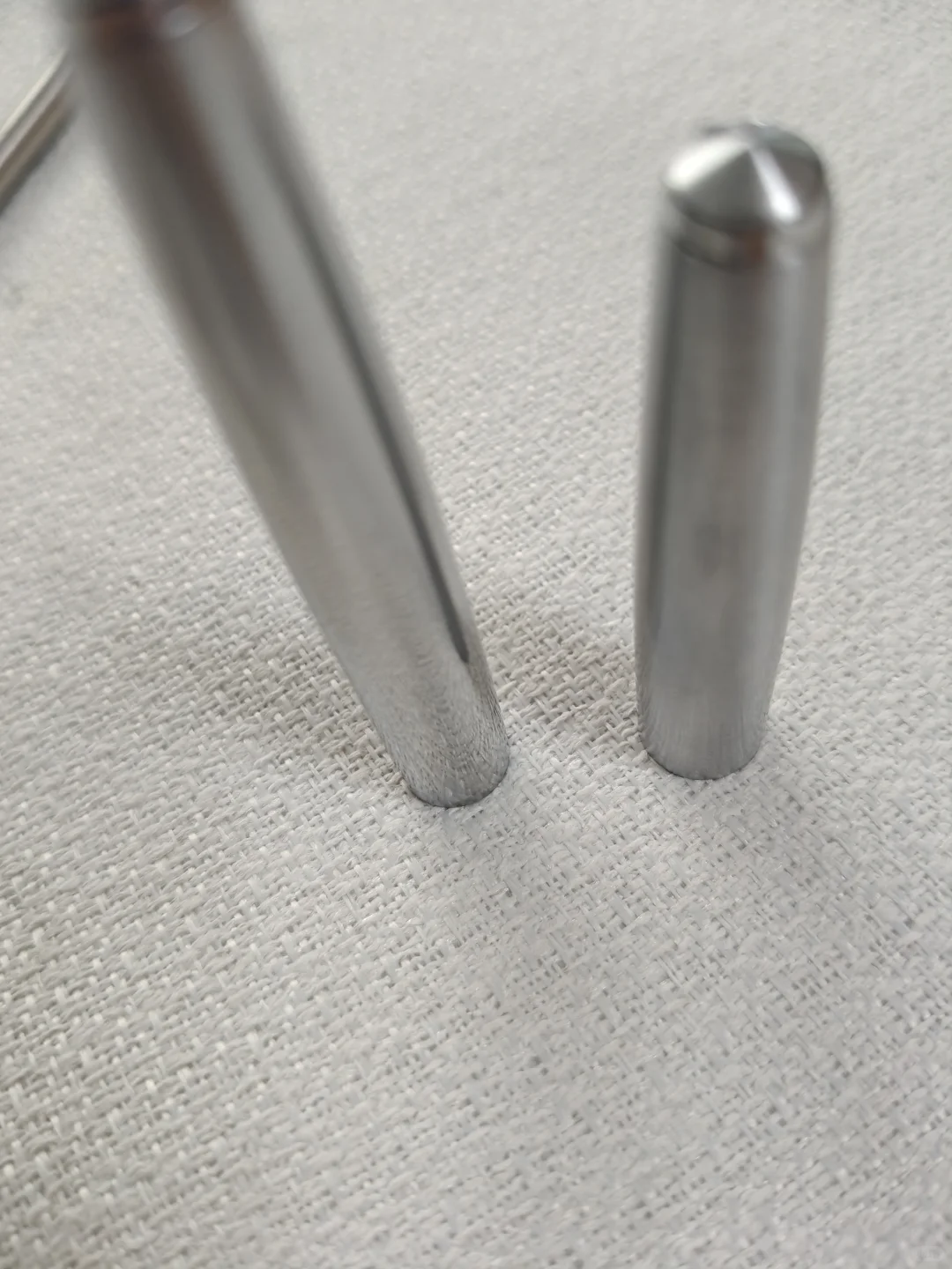 试图把现产全钢100抛成镜面钢