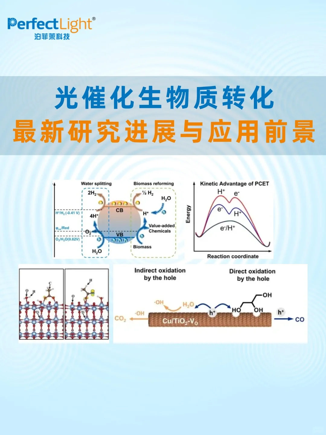 光催化生物质转化：最新研究进展与应用前景