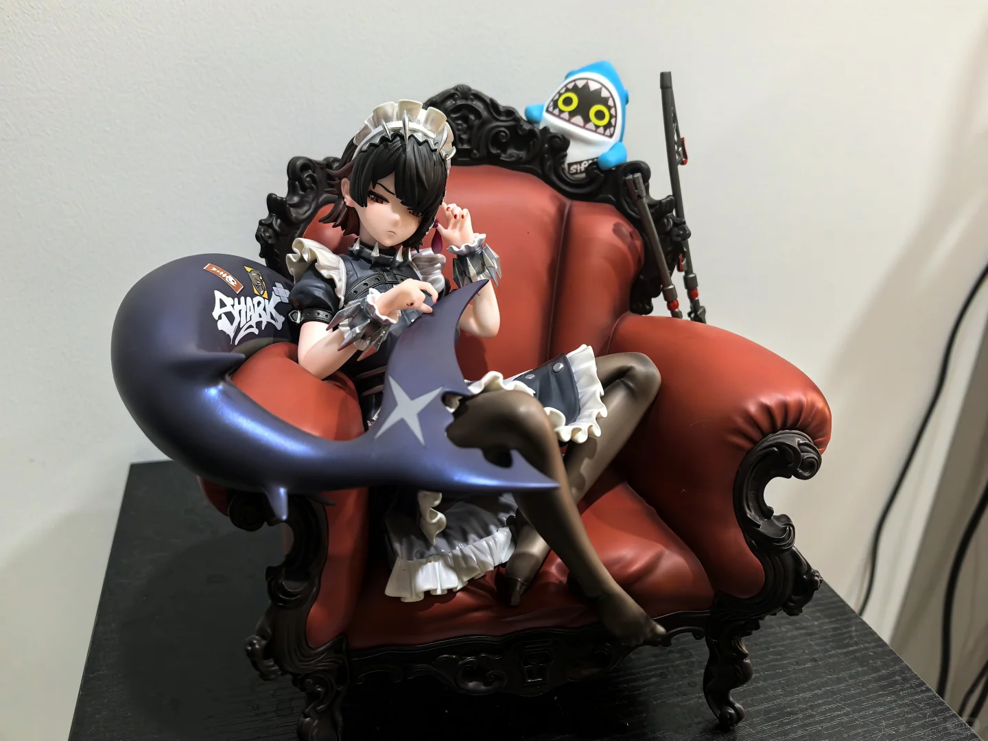 抽不到鲨鱼妹只能买手办了