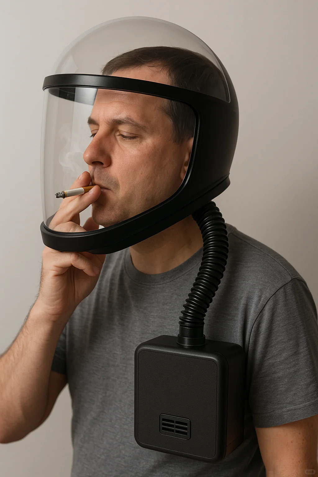 二手烟吸烟者福音,这是什么神仙创意,哈哈哈