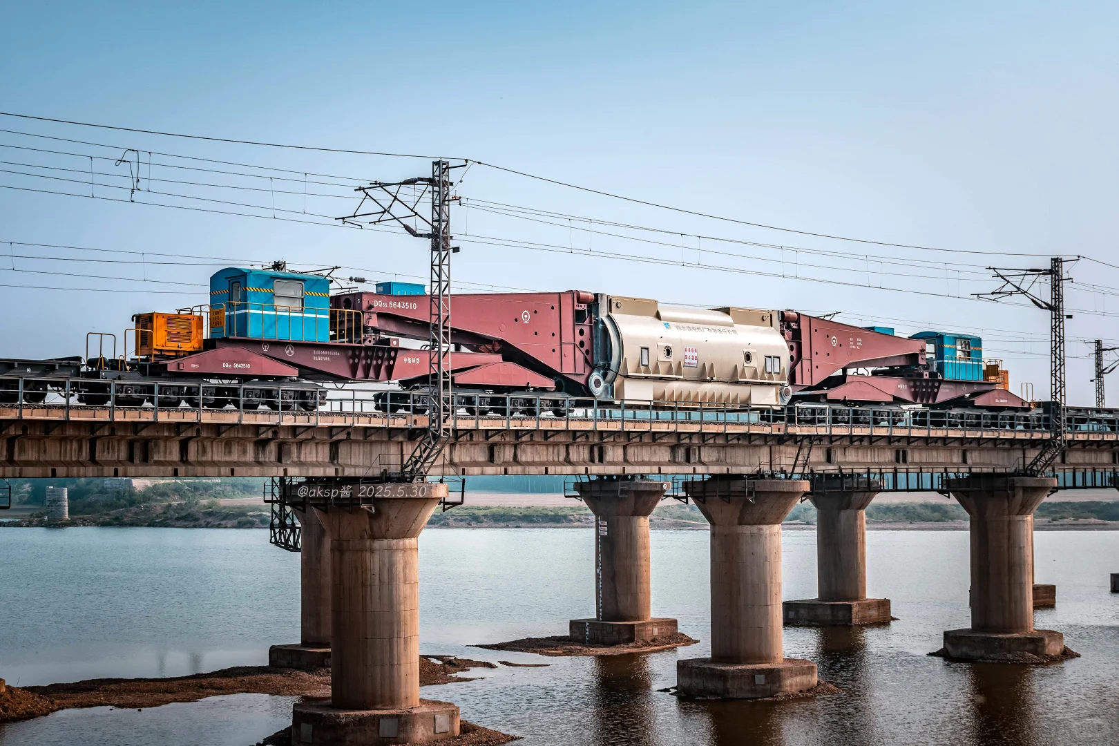 铁路大件运输•货物成为列车的一部分
