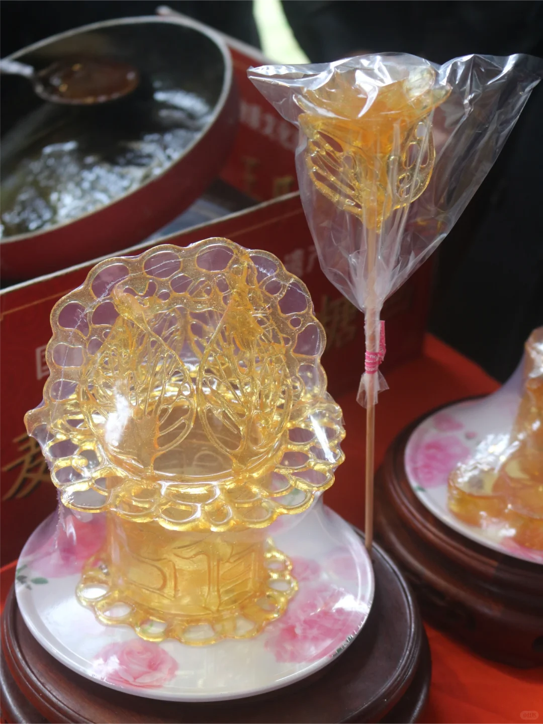 挖到宝了?不愧是非遗工艺?这糖画绝了呀❗❗