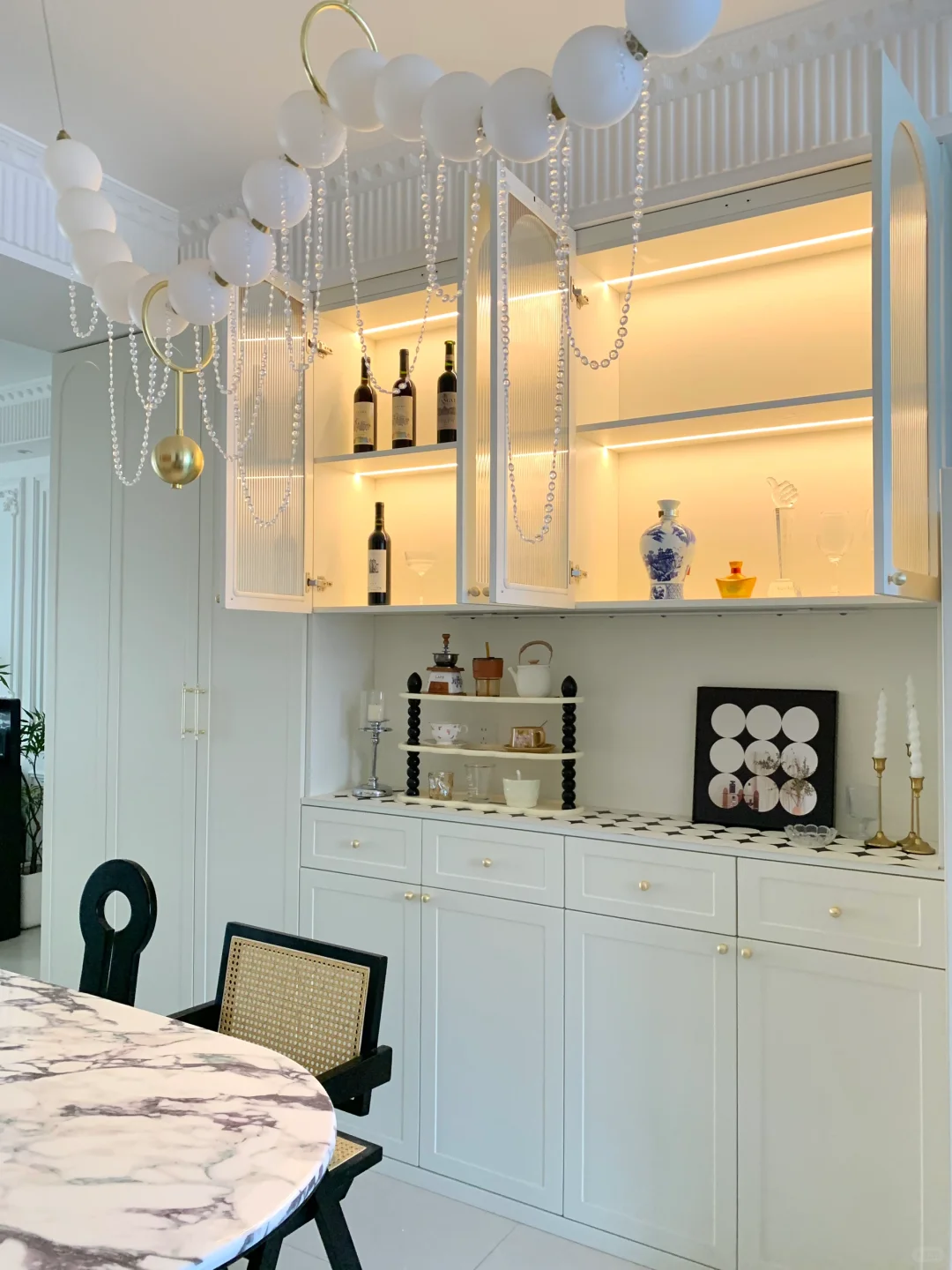 被邻居夸爆的法式餐边柜！设计细节一次说清