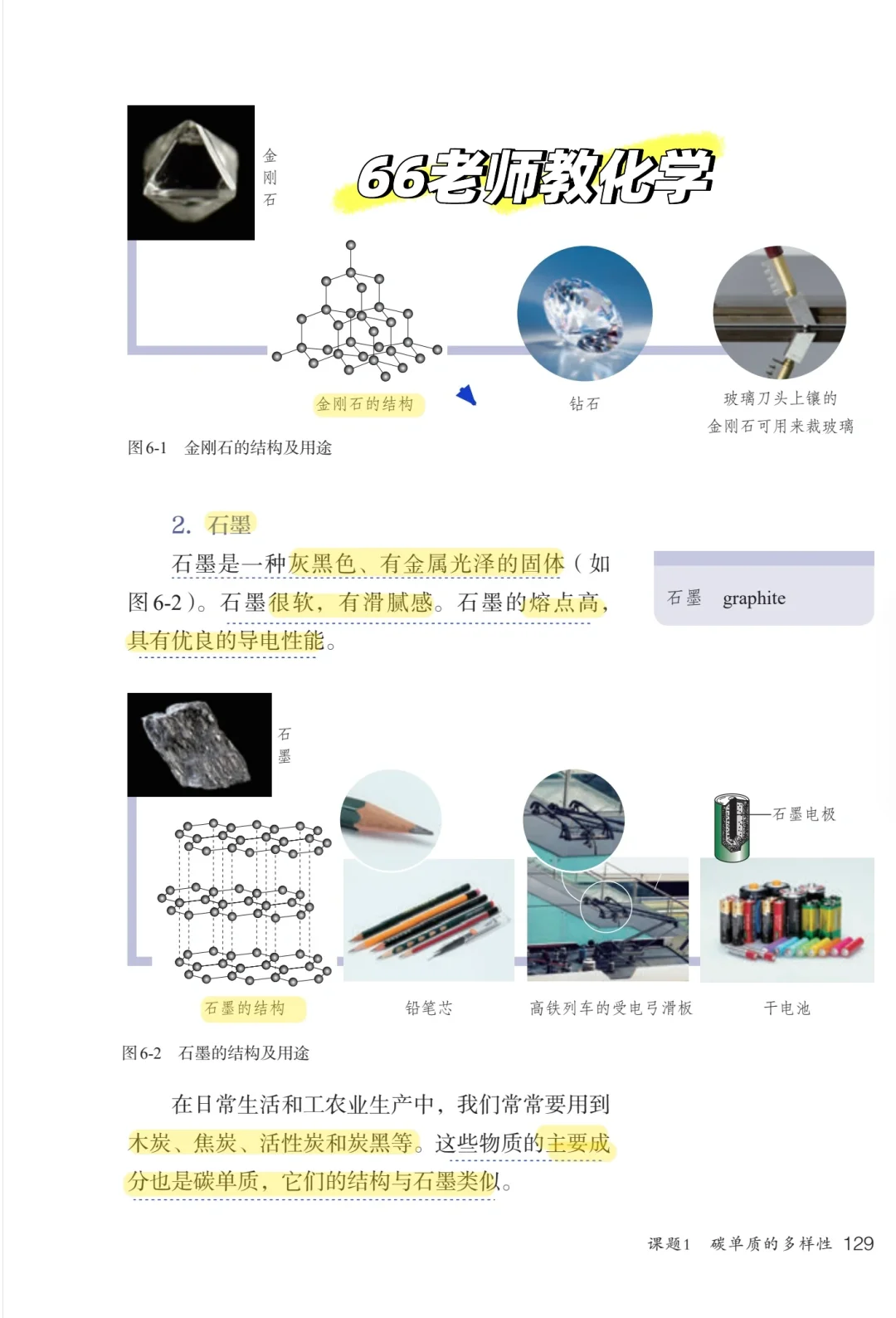 6.1碳单质的多样性课本精读